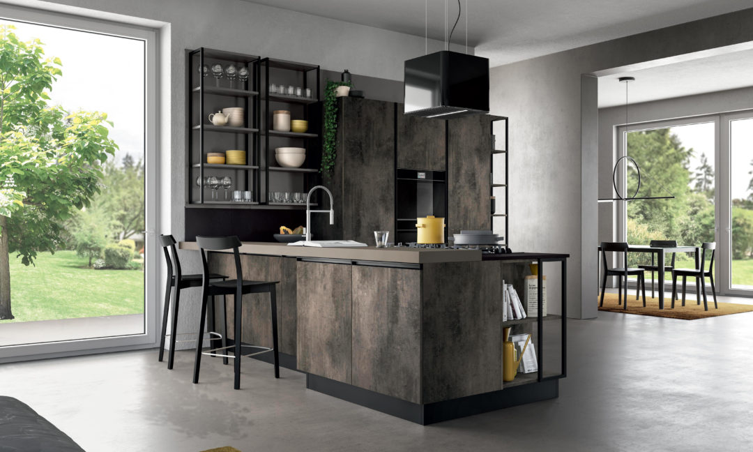 Febal Casa Cucina Moderna Aria4 composizione tipo 40 41