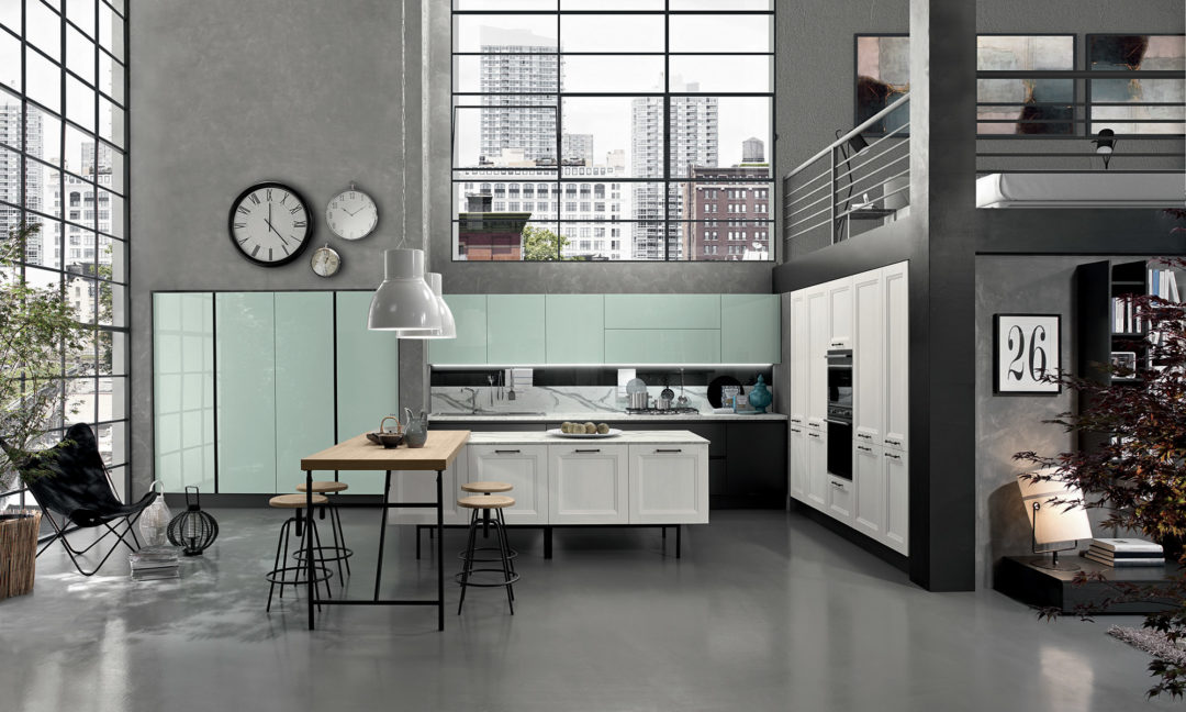 Febal Casa Cucina Moderna Memory composizione tipo 59b