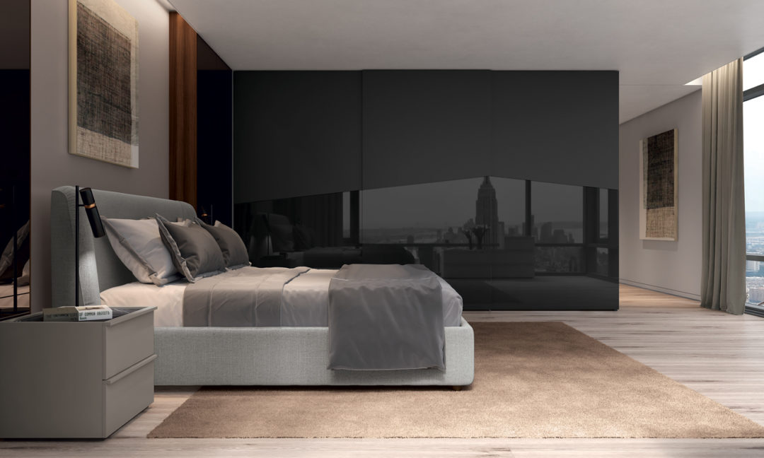Febal Casa Comodino Gae grigio top gres 222 223