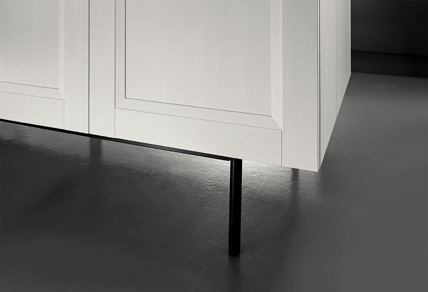 Febal Casa Cucina Moderna Memory penisola metal