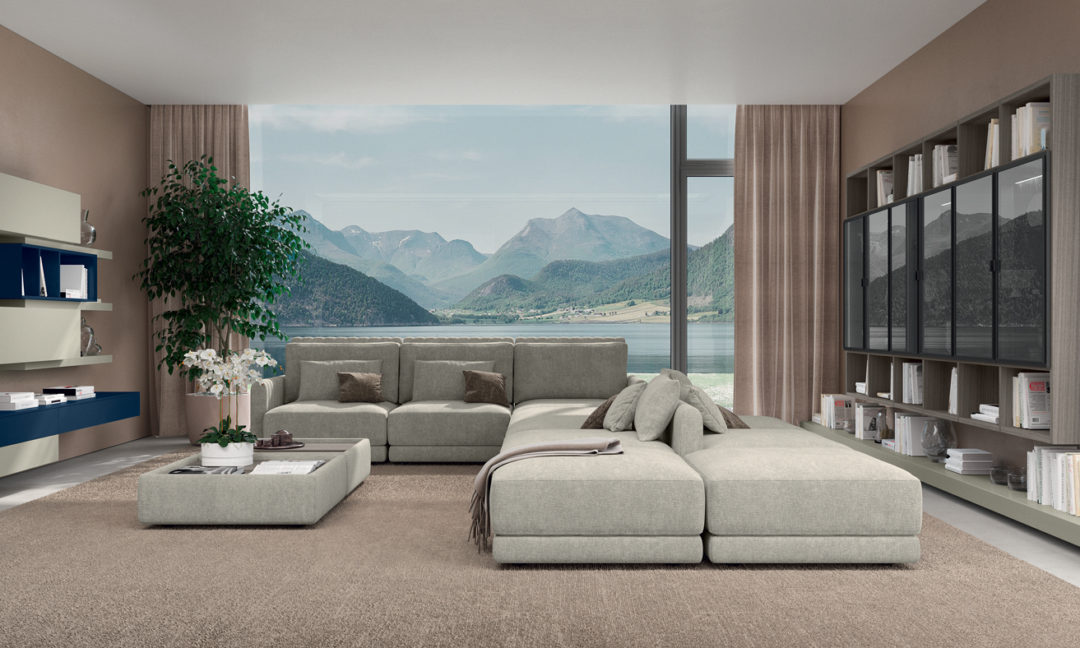 Febal Casa Divano Modulabile Softcase 278 279