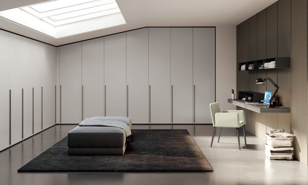 Febal Casa postazione home working Diciotto mansarda 250 251