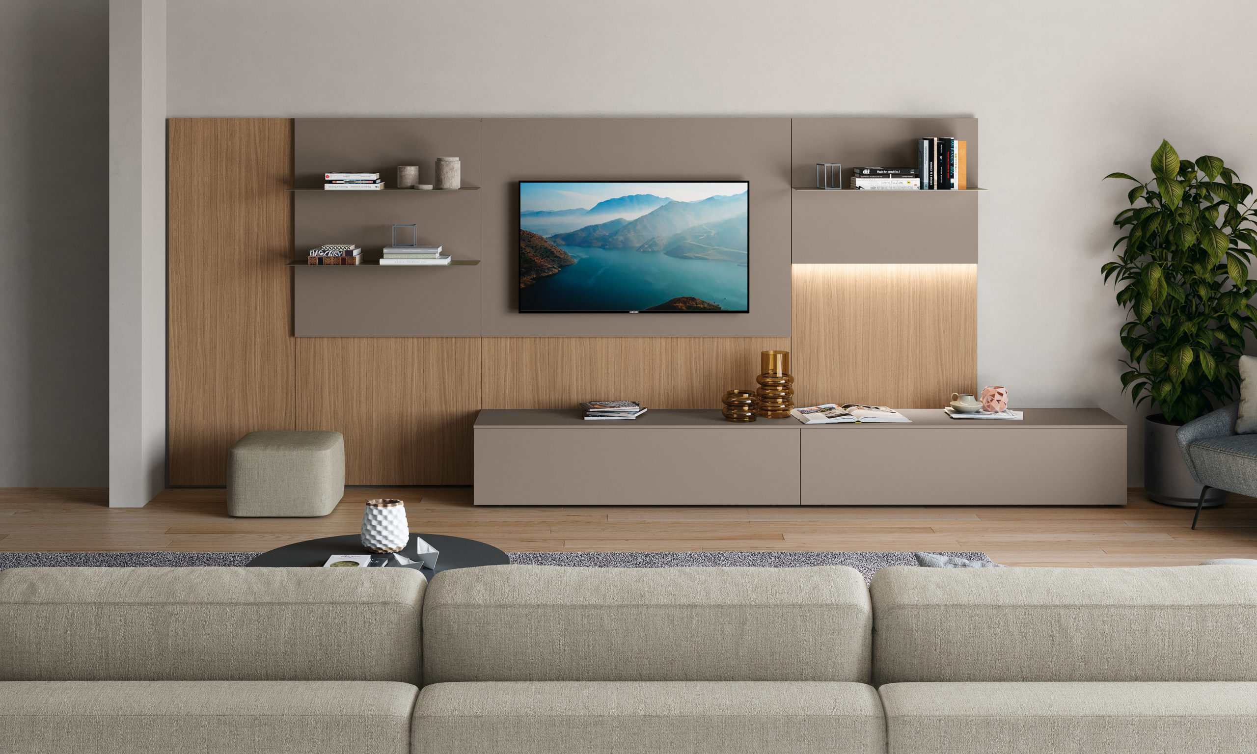 Mobili da soggiorno moderni: arredamento living