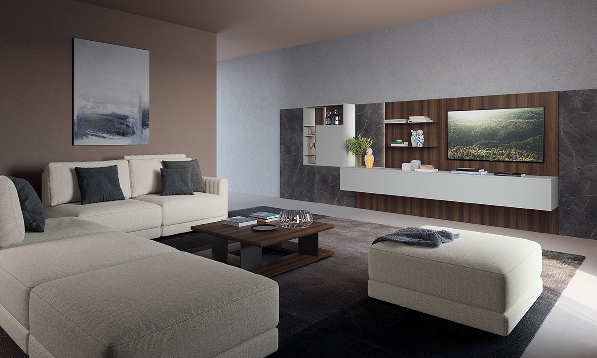 Come arredare con le pareti bicolore Febal Casa