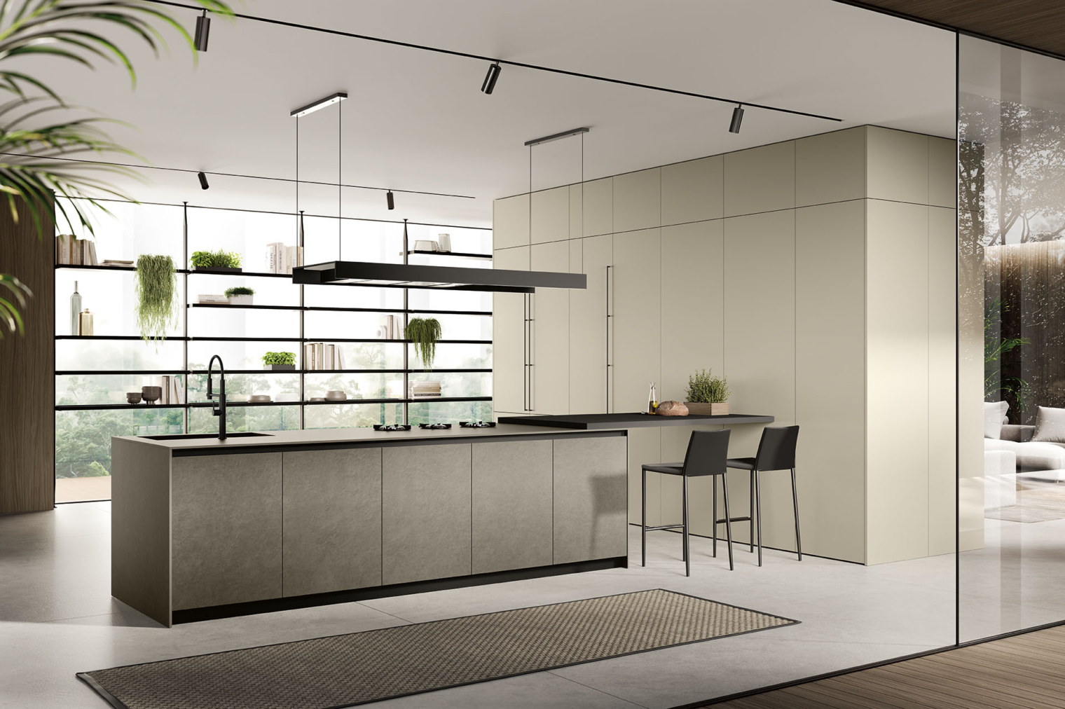 Cucina lineare idee