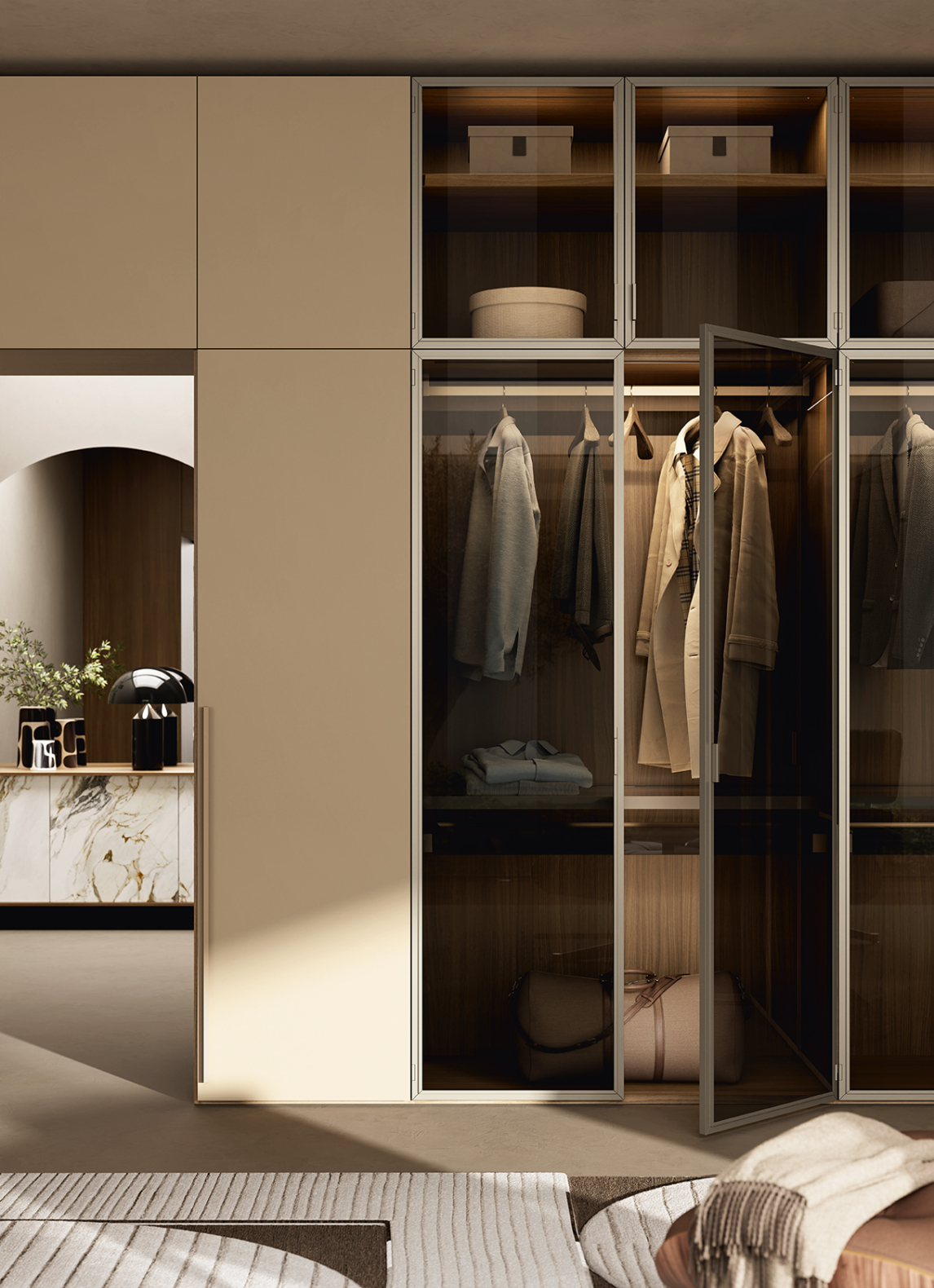 Color drenching arredamento idee