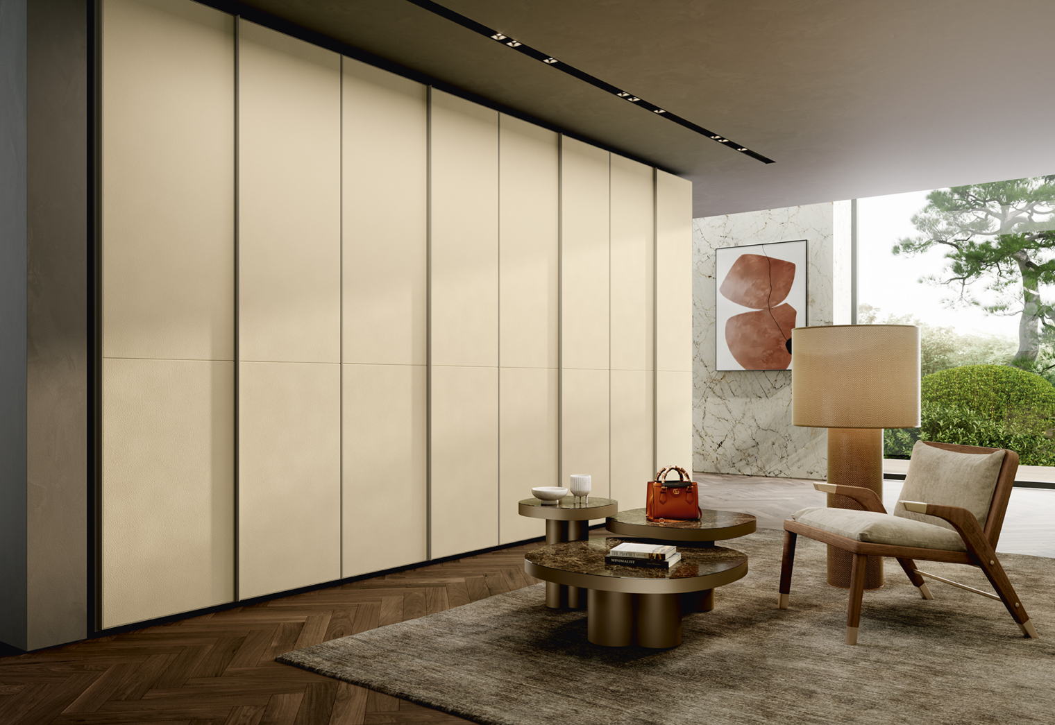 Idee arredamento casa color drenching