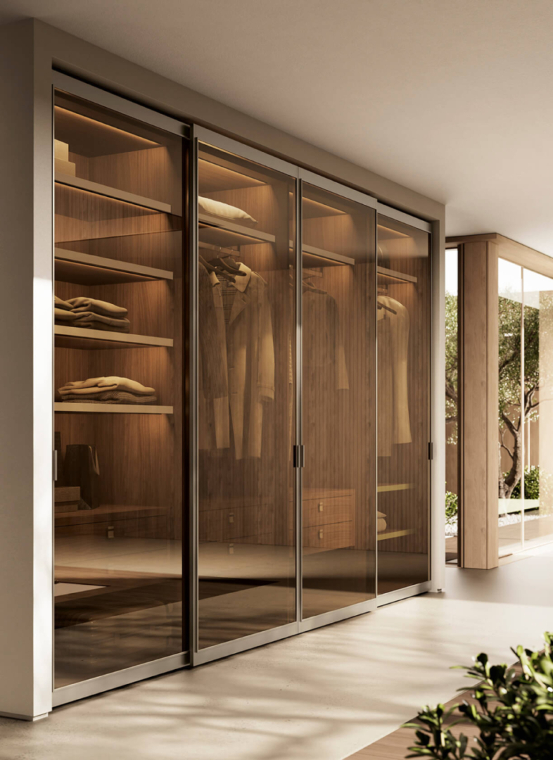 Illuminazione armadi