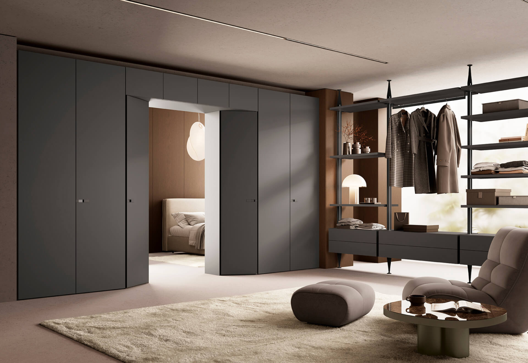 Cabina armadio passante