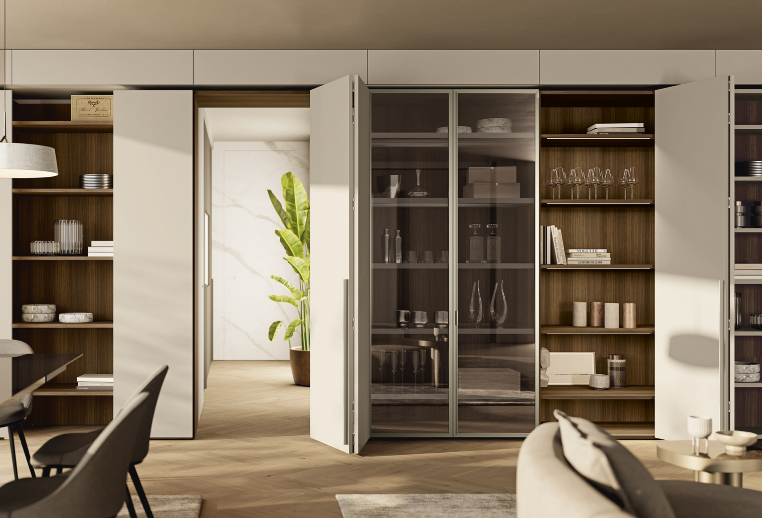 Armadi ispirazione biophilic