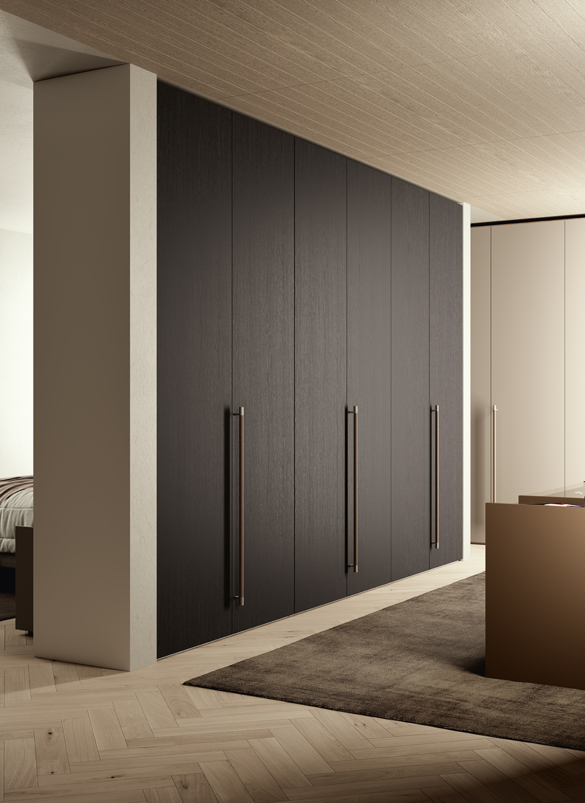 Armadio come divisorio