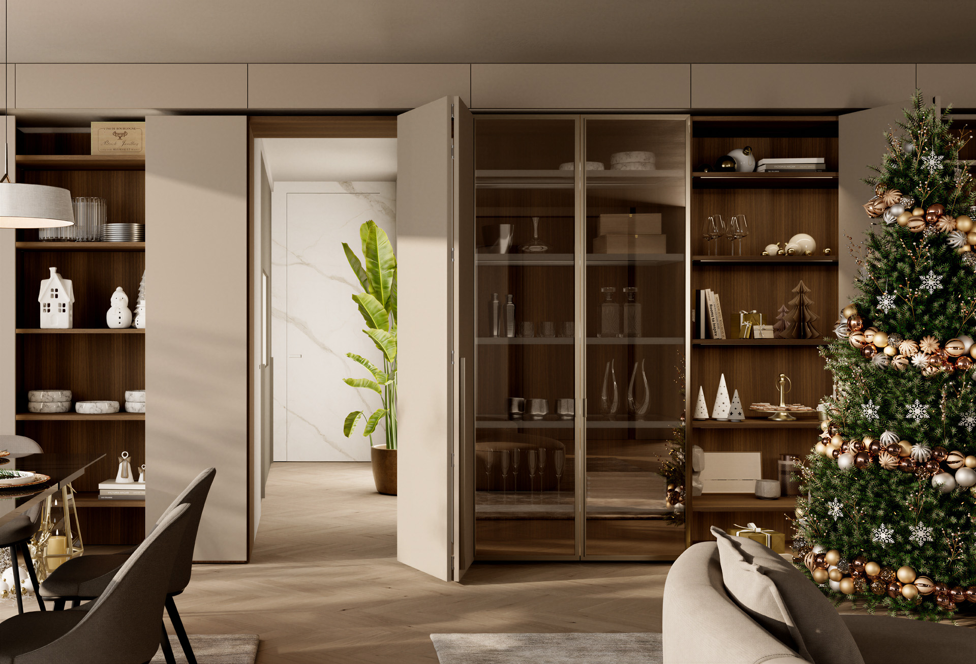 03_ARMADIO BATTENTE CON ANTE APERTURA A LIBRO