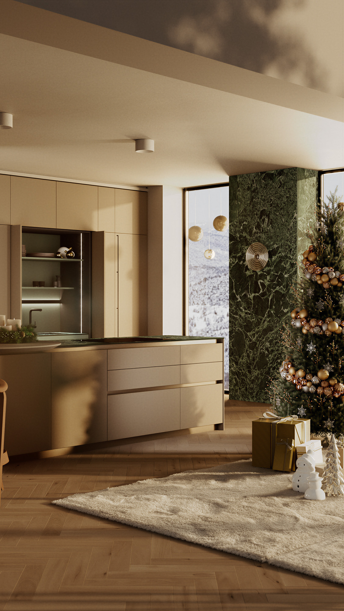 FEBAL CASA NATALE 25 CUCINA VERTICALE